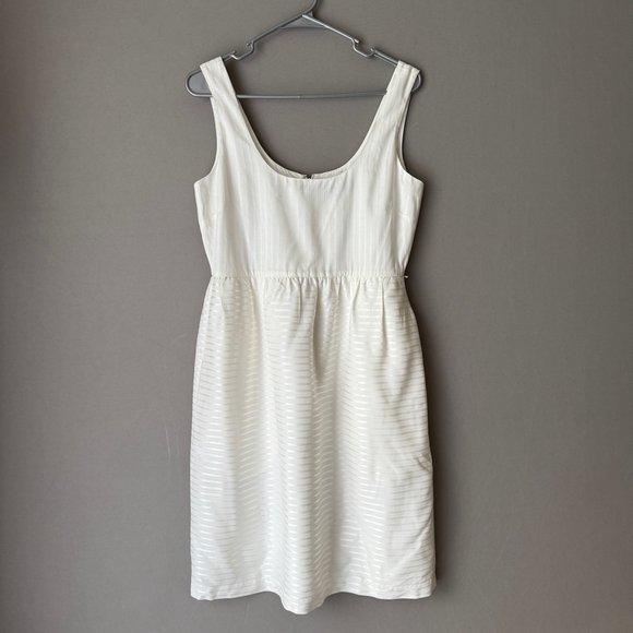 Theory sz 8 white mini sheath‎ dress - Picture 1 of 8